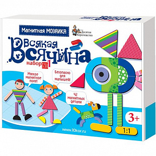 Магнитная мозаика Десятое Королевство «Всякая всячина-1» 001760