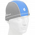 Шапочка для бассейна (плавания) взрослая Mad Wave Lycra Doutone gray/blue