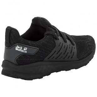 Кроссовки мужские Jack Wolfskin Coogee Knit Low M black