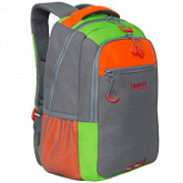 Городской рюкзак GRIZZLY RU-922-3 /4 grey/orange