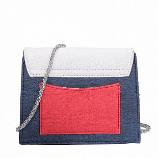 Сумка городская Ors Oro CS-0001 /3 blue/red/white