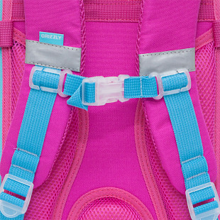 Рюкзак школьный GRIZZLY RAl-194-3 /2 raspberry-fuchsia