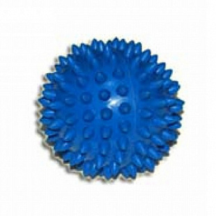 Мячик массажный Ежик Zez Sport XL-25789 Blue (9см)