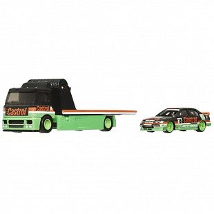 Машинка Hot Wheels Premium '96 Honda Accord & Fleet Street (FLF56 HRV46)