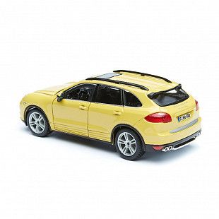 Машинка Bburago 1:24 Porsche Cayenne Turbo (18-21056) mustard