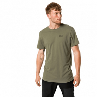 Футболка мужская Jack Wolfskin Essential T Men khaki