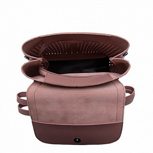 Городской рюкзак Ors Oro DS-0080 /4 fawn pink