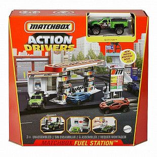 Игровой набор Matchbox Action Drivers Fuel Station (GVY82 GVY84)