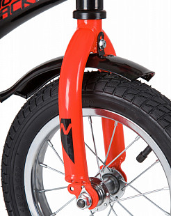 Велосипед Novatrack Strike 12" (2020) 123STRIKE.BKR20 black/red