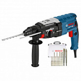 Перфоратор Bosch GBH 2-28 L-Case + набор оснастки 0615990L42
