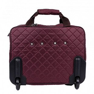 Чемодан малый Polar 7058.1 burgundy
