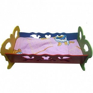 Кроватка для кукол Stantom (006303) pink №2