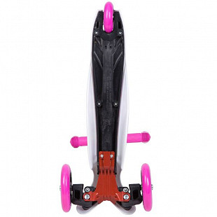 Самокат-кикборд Novatrack Disco-kids White/Pink 120H.DISCOKIDS.WPN8