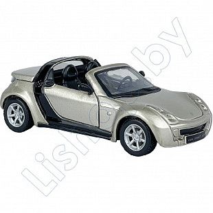 Машинка инерционная Maisto 1:31 Smart Roadster (21001) gold