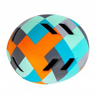 Шлем STG MTV1 Color с фикс. застежкой turquoise/orange/grey