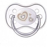 Пустышка Canpol babies Newborn Baby Силиконовая Симметричная 0-6 мес. (22/580_bei) beige
