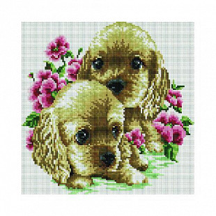 Алмазная мозаика Picasso "Милые щенки" PD3030001