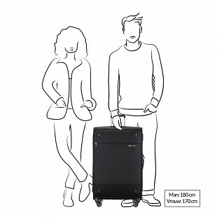 Чемодан большой Samsonite Base Boost 78см 38N*41 005 dark blue