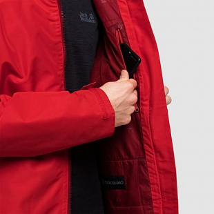 Куртка мужская Jack Wolfskin Chilly Morning Men red