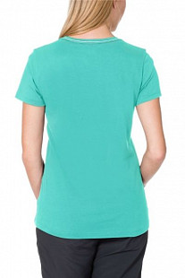 Футболка Jack Wolfskin Brand T W turquoise