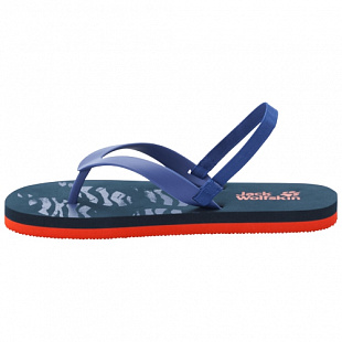Вьетнамки детские Jack Wolfskin Eezy K blue / orange
