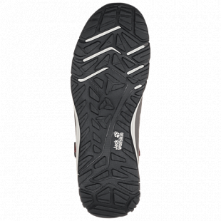 Ботинки женские Jack Wolfskin Maze Texapore Mid W tarmac grey / burgundy