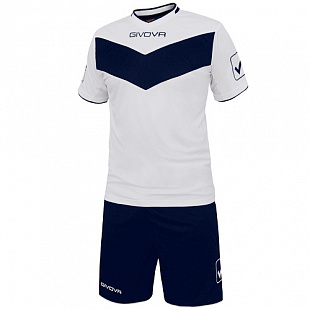 Футбольная форма Givova Vittoria Mc Kitt04 white/blue