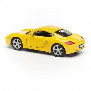 Коллекционная машина Bburago 1:32 Porsche Cayman S (18-43003) yellow