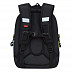 Рюкзак школьный GRIZZLY RAf-193-8 /1 black/light blue