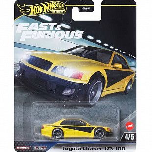 Машинка Hot Wheels Premium Toyota Chaser JZX 100 (HNW46 JBL89)