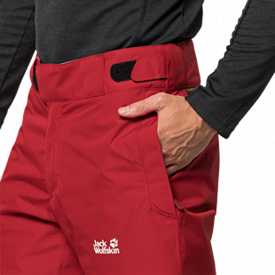 Брюки мужские Jack Wolfskin Powder Mountain Pants M red lacquer