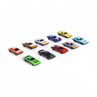 Набор металлических машин Shenzhen Toys Wheel Force KMT-10 (10шт)