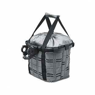 Велокорзина Kellys Shopper 36x32x28 см Shopper grey