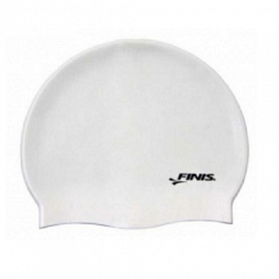 Шапочка для плавания Finis Silicone Cap White 3.25.002.102 Senior