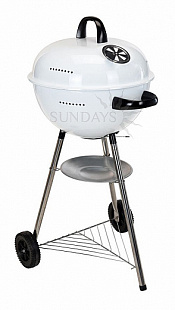 Гриль угольный Koopman BBQ C80216010 white