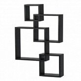 Комплект полок Qwerty Токио black 72007