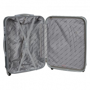 Чемодан средний Polar 24" Р12032-06 Light Grey