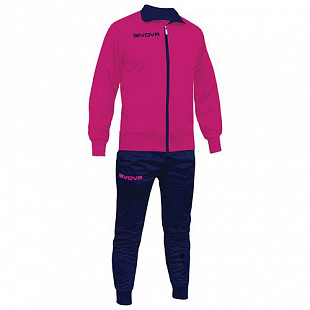 Спортивный костюм Givova Tuta Torino TR031 fuchsia/blue