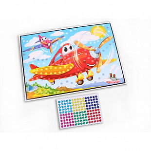 Мозаика гелевая Рыжий Кот Весёлые самолёты М-8811