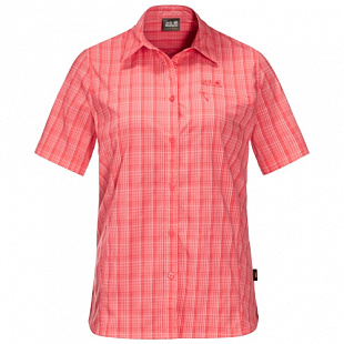 Рубашка женская Jack Wolfskin Centaura Shirt W desert rose checks