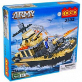 Конструктор Cogo Армейский корабль 3332