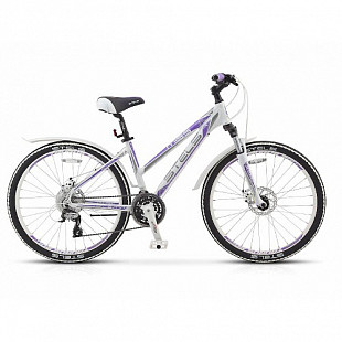 Велосипед Stels Miss 6700 MD 26" (2018) white/blue