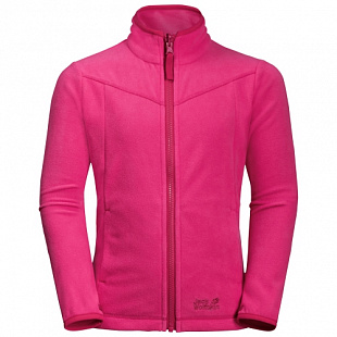 Куртка детская Jack Wolfskin Sandpiper Jacket Kids pink peony
