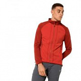 Спортивная куртка мужская Jack Wolfskin Hydro Hooded Light Jacket M lava red