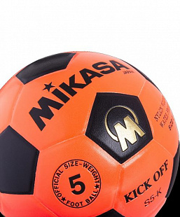 Мяч футбольный Mikasa S5-K-OBK №5 Orange/Black