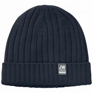 Шапка Jack Wolfskin 365 Stormlock Rip Knit Cap night blue 1908331-1010