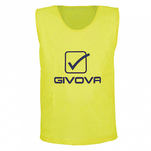 Накидка спортивная футбольная Givova Casacca Pro Allenamento CT01 yellow