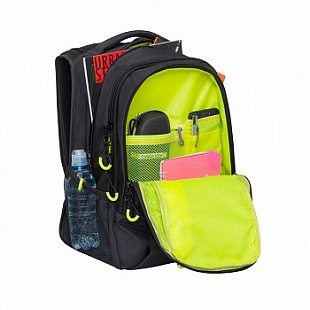 Рюкзак школьный GRIZZLY RU-934-1 /1 light green