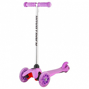 Самокат-кикборд Novatrack Disco-kids Pink 120DISCOKIDS.PN6