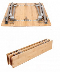 Складной стол KingCamp 4-folding Bamboo table S 3955